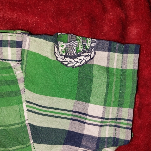 American Hero Boys Button Down Shirt - Picture 3 of 5